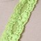 2 Yards Neon Green Stretch Lace 7/8" Floral Elastic Trim for Lingerie, Overlays & Crafts